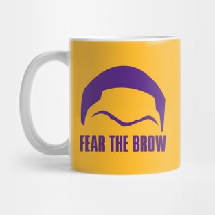 Anthony Davis Fear The Brow Lakers Mug